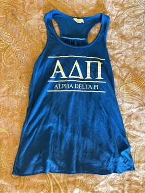 ADPi Bella Canvas Royal Blue Tee with Tag